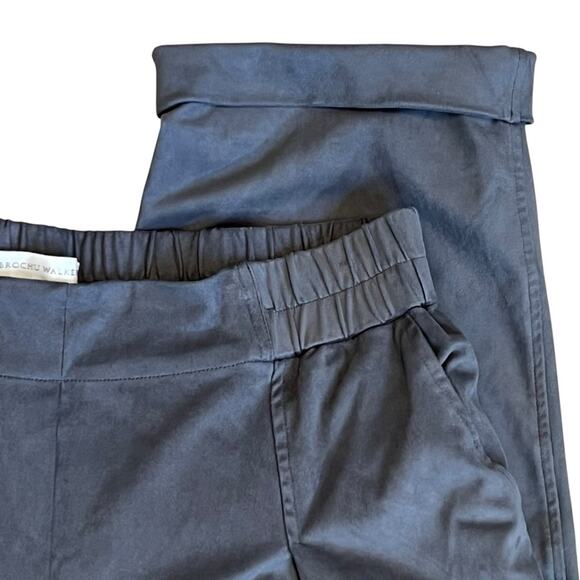 Brochu Walker Women’s Sz M Gray Westport Brushed Pant $398 Pull On Ankle - Picture 6 of 16